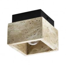 Φωτιστικό με ντουί Ε27 από Μάρμαρο Τραβερτίνη 42047